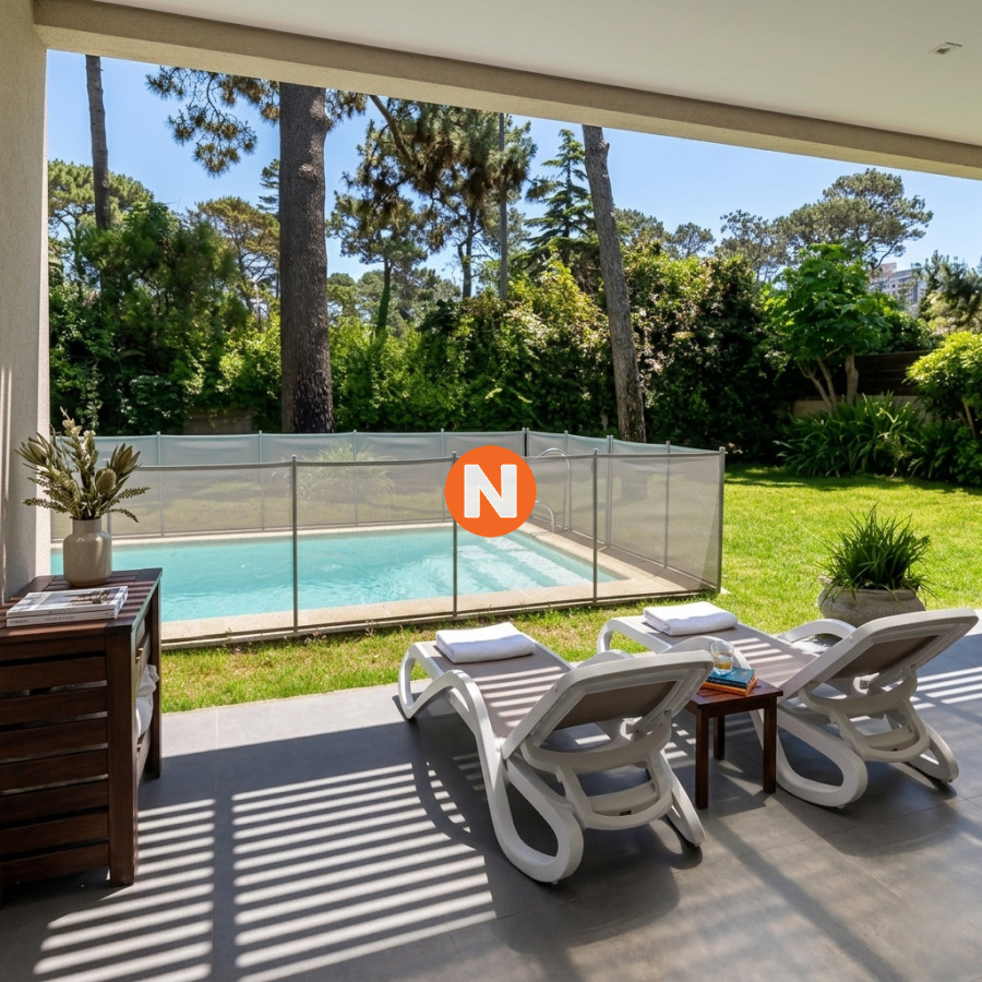 Casa Ref.225407 - Casa moderna de 3 dormitorios estilo minimalista cercana al mar Playa Mansa Punta del Este