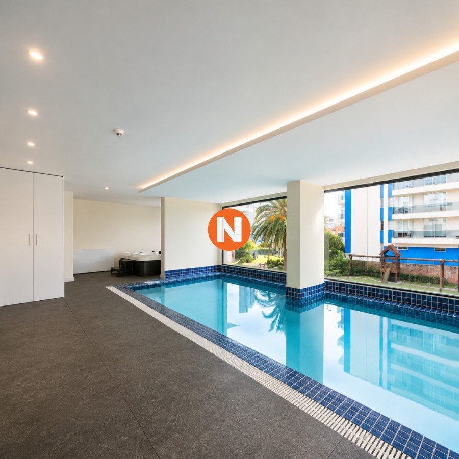 Apartamento Ref.225513 - Apartamento con Vista al Mar moderno con garage Playa Brava Punta del Este