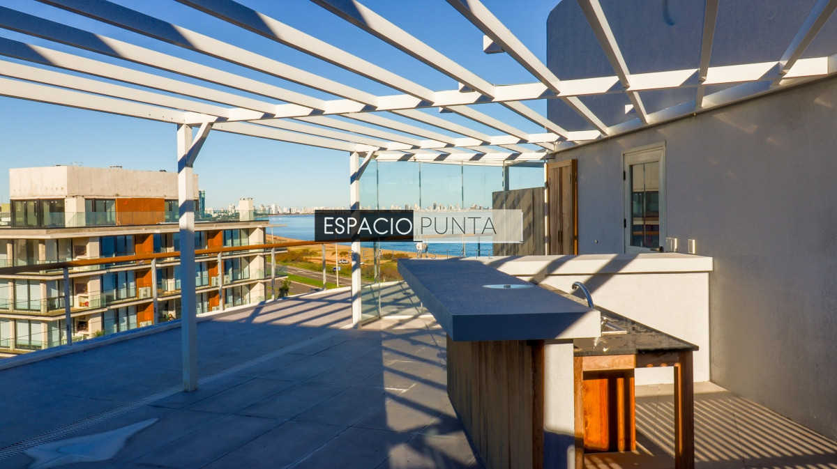 Apartamento ID.1126 - Espectacular Penthouse primera linea frente al mar Playa Mansa Pinares Punta del Este