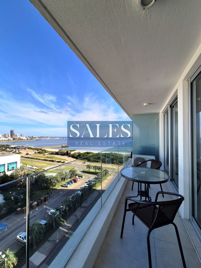 Apartamento ID.1340 - Apartamento moderno piso alto vista al mar Playa Mansa Punta del Este