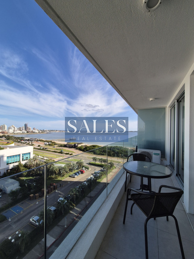 Apartamento ID.1340 - Apartamento moderno piso alto vista al mar Playa Mansa Punta del Este