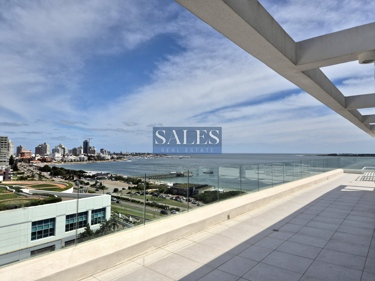 Apartamento ID.1340 - Apartamento moderno piso alto vista al mar Playa Mansa Punta del Este