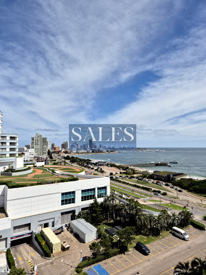 Apartamento ID.1340 - Apartamento moderno piso alto vista al mar Playa Mansa Punta del Este