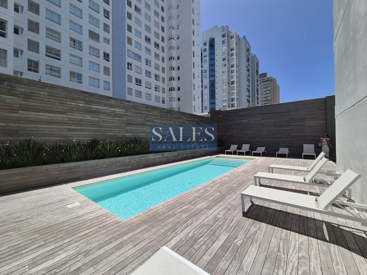 Apartamento ID.1340 - Apartamento moderno piso alto vista al mar Playa Mansa Punta del Este