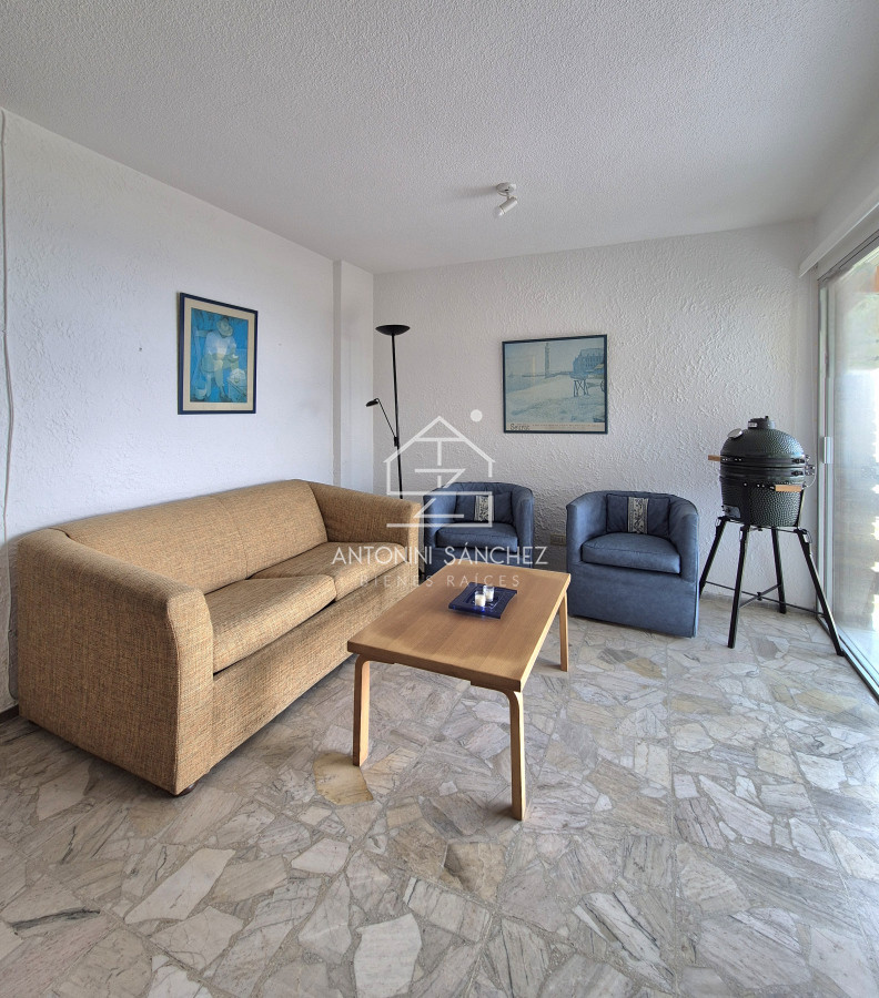 Apartamento ID.2360 - Apartamento 2 dormitorios reciclado garage vista al mar primera linea Playa Mansa Punta del Este