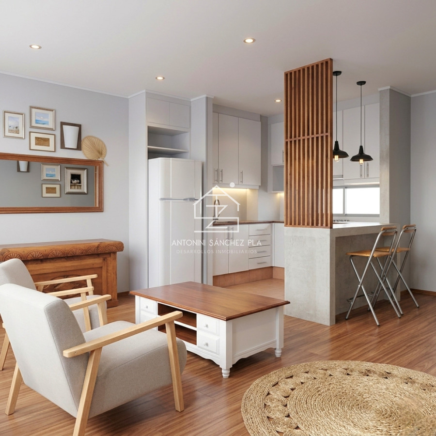 Apartamento ID.4298 - Apartamento de 1 dormitorio totalmente renovado, con cocina integrada y excelente ubicación en Punta del Este