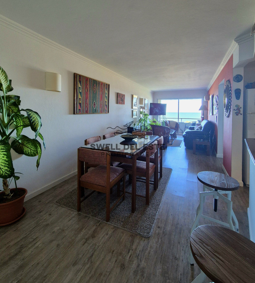 Apartamento ID.113 - Apartamento reciclado 2 dormitorios frente al mar primera línea terraza cochera Playa Mansa Pinares