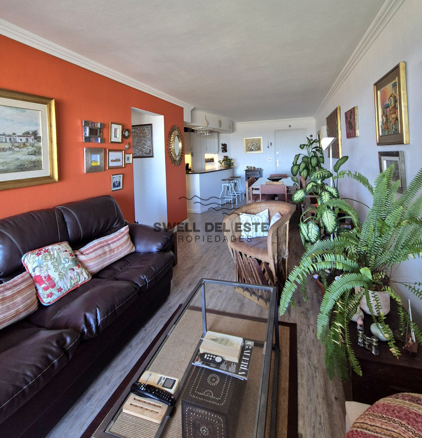 Apartamento ID.113 - Apartamento reciclado 2 dormitorios frente al mar primera línea terraza cochera Playa Mansa Pinares