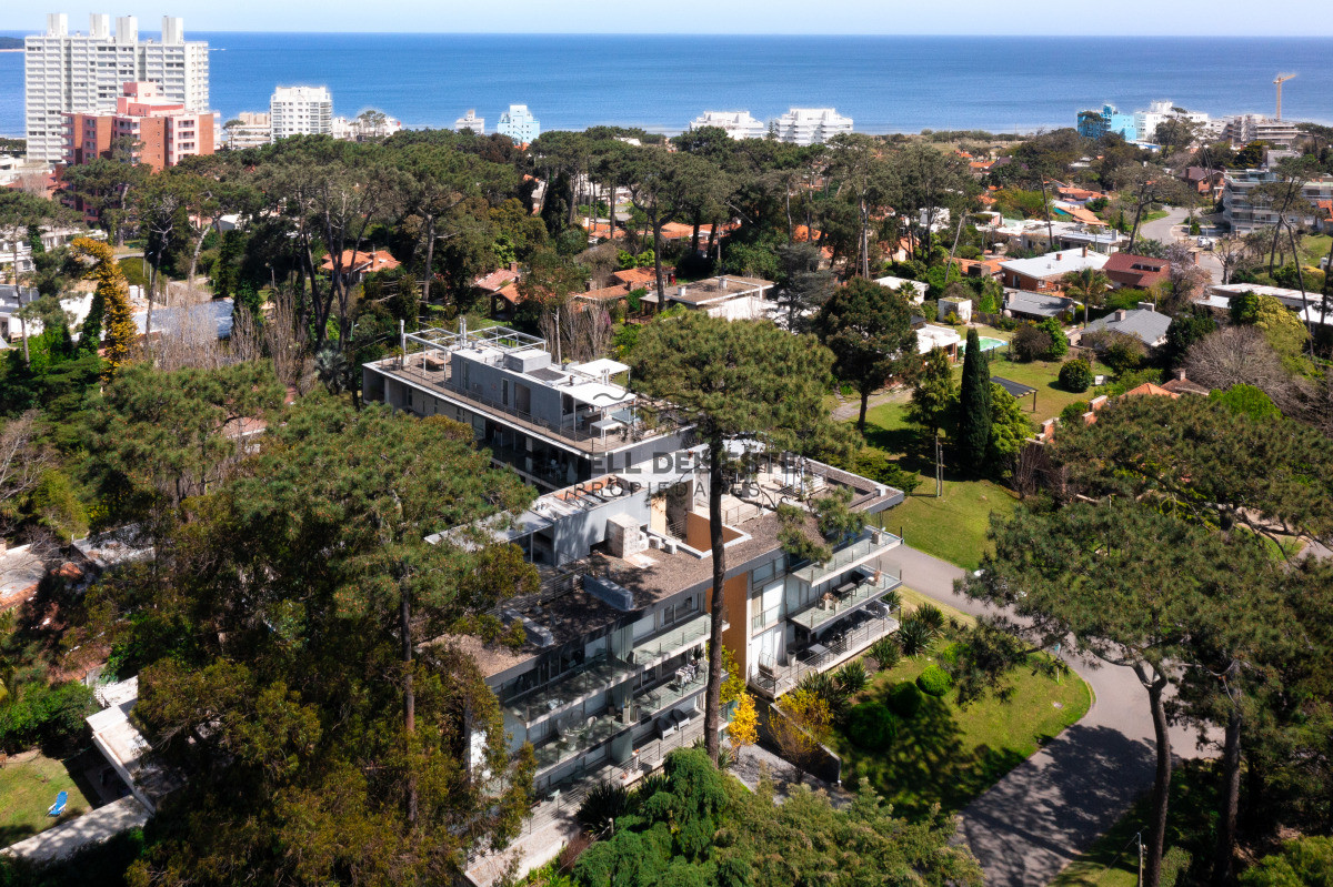 Apartamento ID.211 - Planta de Categoría apartamento 3 dormitorios moderno con parrillero en Playa Mansa Punta del Este