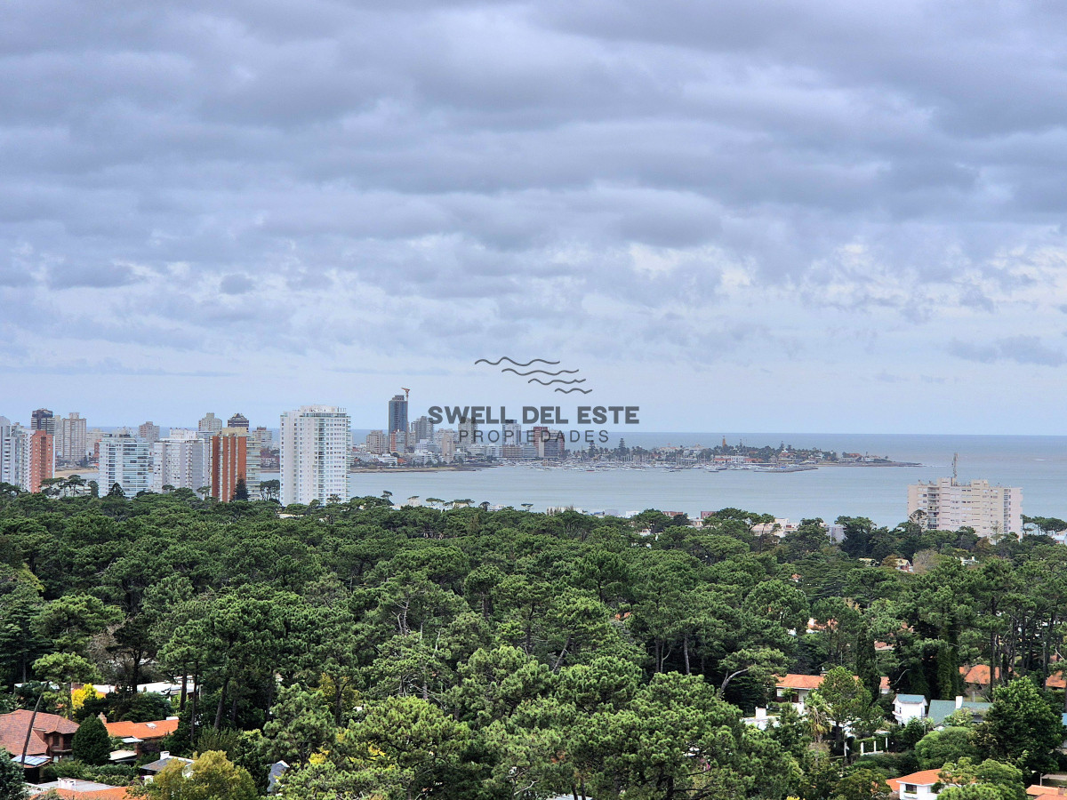 Apartamento ID.41 - Oportunidad apartamento moderno piso alto 3 dormitorios 2 baños terraza con vista al mar garage venta Punta del Este Jardines del Country