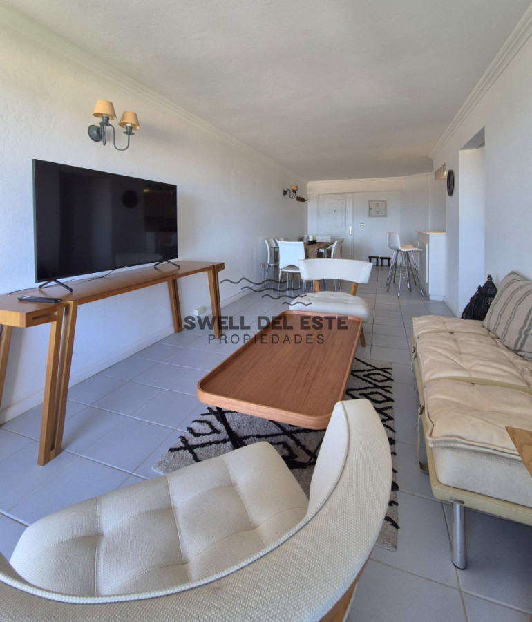Apartamento ID.113 - Apartamento reciclado 2 dormitorios frente al mar primera línea terraza cochera Playa Mansa Pinares