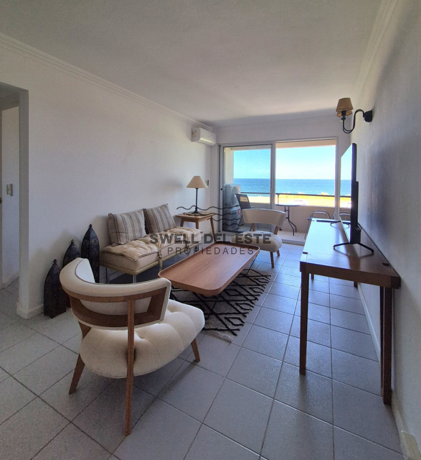 Apartamento ID.113 - Apartamento reciclado 2 dormitorios frente al mar primera línea terraza cochera Playa Mansa Pinares