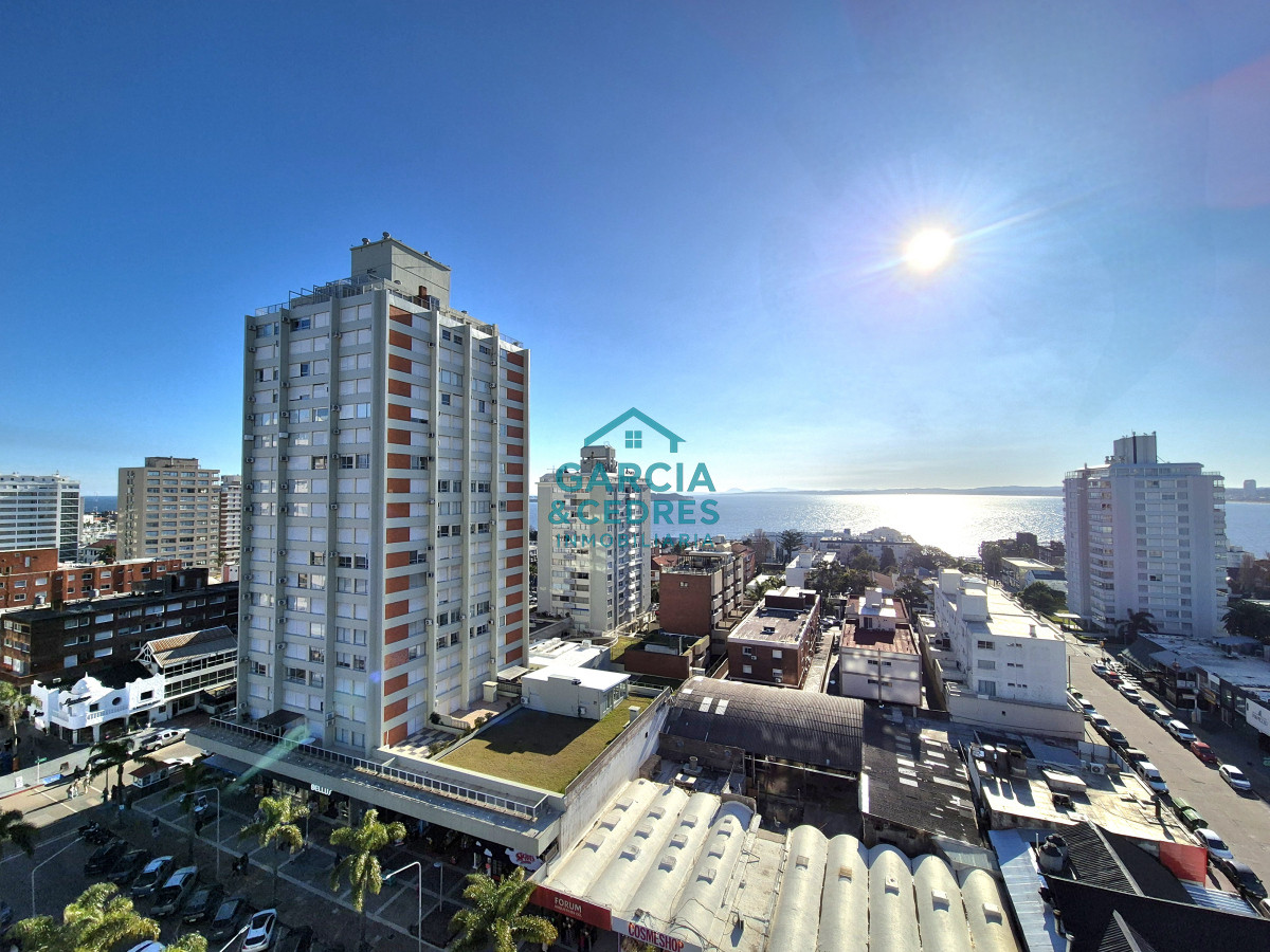 Apartamento ID.317 - Apartamento con vista al mar 2 dormitorios con garage en Península Punta del Este 