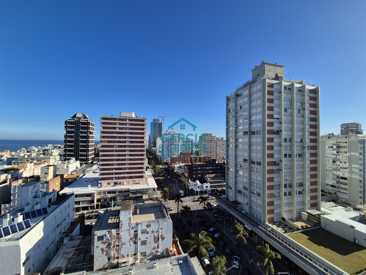 Apartamento ID.317 - Apartamento con vista al mar 2 dormitorios con garage en Península Punta del Este 