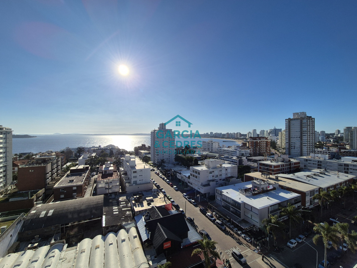 Apartamento ID.317 - Apartamento con vista al mar 2 dormitorios con garage en Península Punta del Este 