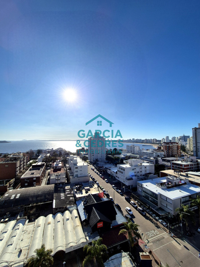 Apartamento ID.317 - Apartamento con vista al mar 2 dormitorios con garage en Península Punta del Este 
