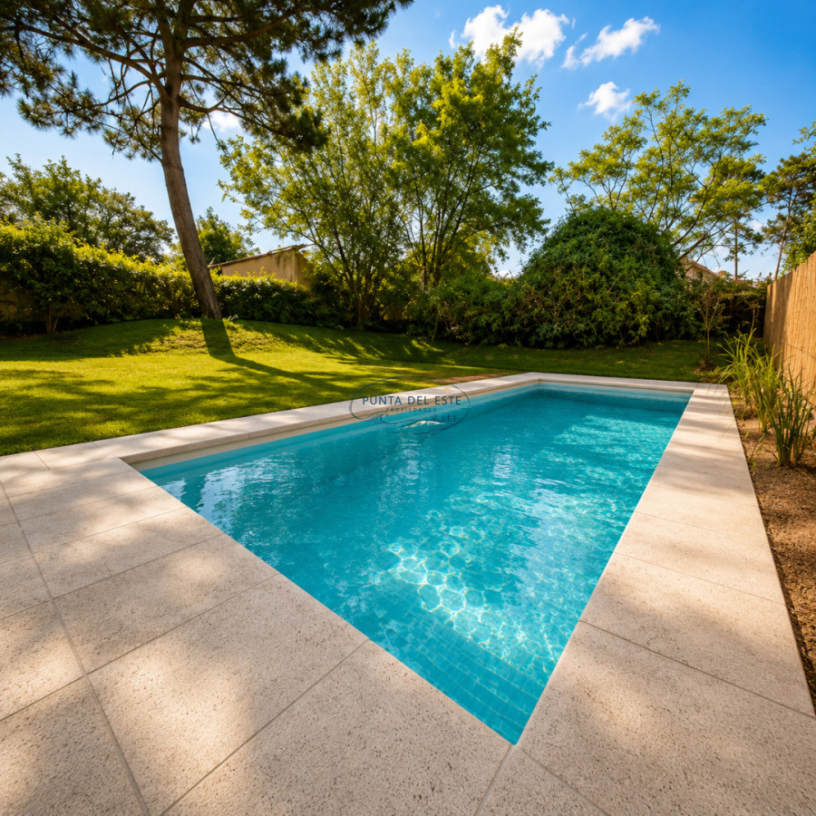 Casa ID.156 - Casa 3 dormitorios con piscina y barbacoa cercana al mar Pinares Punta del Este 