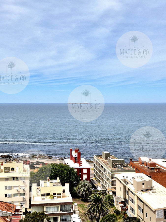 Apartamento ID.829 - Apartamento piso alto 3 dormitorios terraza garage con vista al mar Península Punta del Este