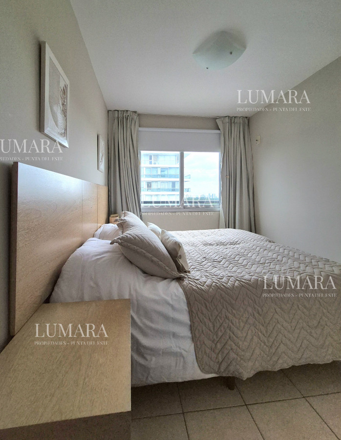 Apartamento ID.1346 - Oportunidad apartamento moderno piso alto 3 dormitorios 2 baños terraza con vista al mar garage venta Punta del Este Jardines del Country