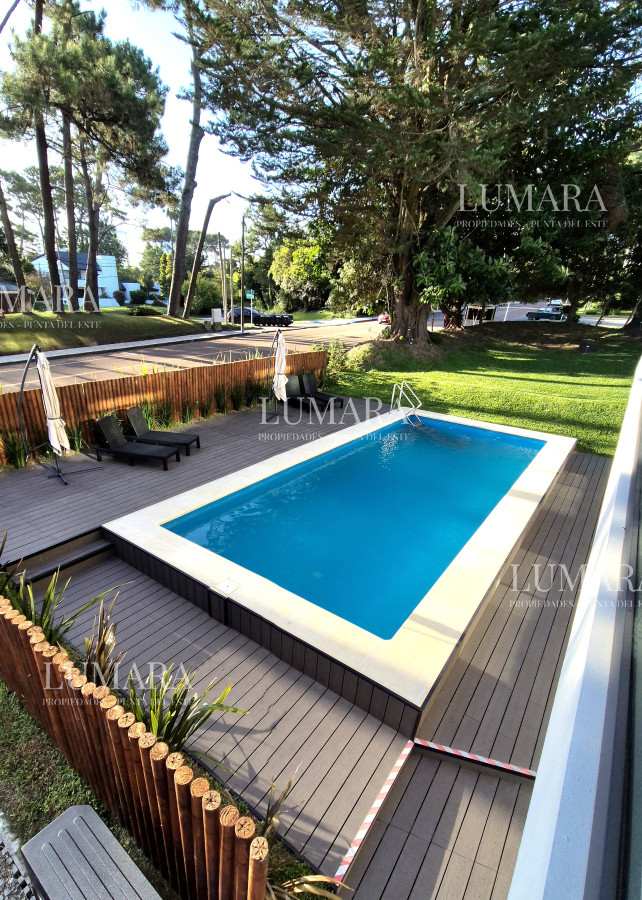 Apartamento ID.487 - Alquiler anual apartamento 2 dormitorios con parrillero a estrenar 200mts del mar Playa Mansa