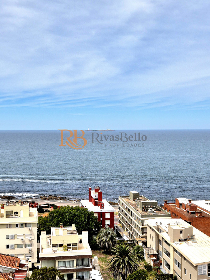 Apartamento ID.8 - Apartamento piso alto 3 dormitorios terraza garage con vista al mar Península Punta del Este