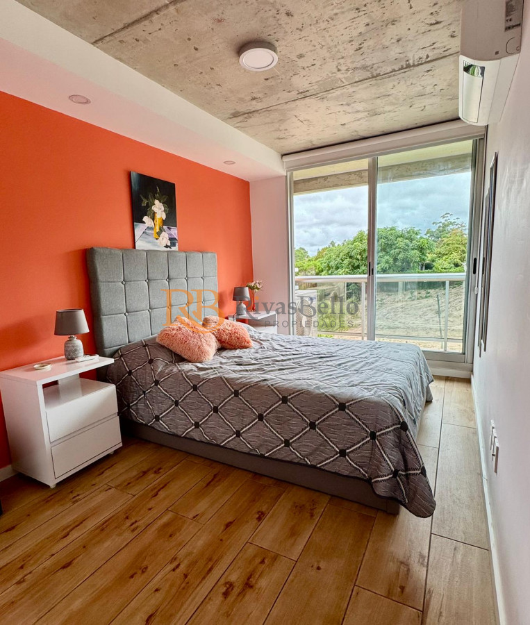 Apartamento ID.7 - Apartamento moderno 1  dormitorio a estrenar con terraza cochera y piscina en Playa Mansa 