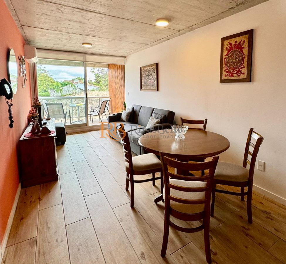 Apartamento ID.7 - Apartamento moderno 1  dormitorio a estrenar con terraza cochera y piscina en Playa Mansa 