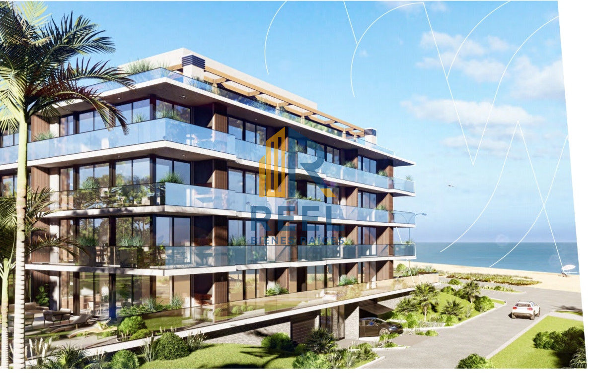 Apartamento ID.46 - Apartamento de 2 dormitorios con parrillero y gran terraza a estrenar primera linea Playa Mansa