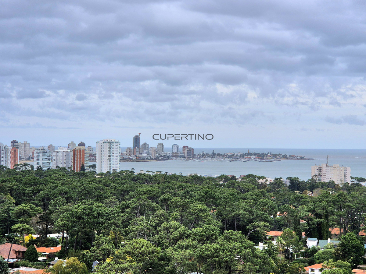 Apartamento ID.107 - Oportunidad apartamento moderno piso alto 3 dormitorios 2 baños terraza con vista al mar garage venta Punta del Este Jardines del Country