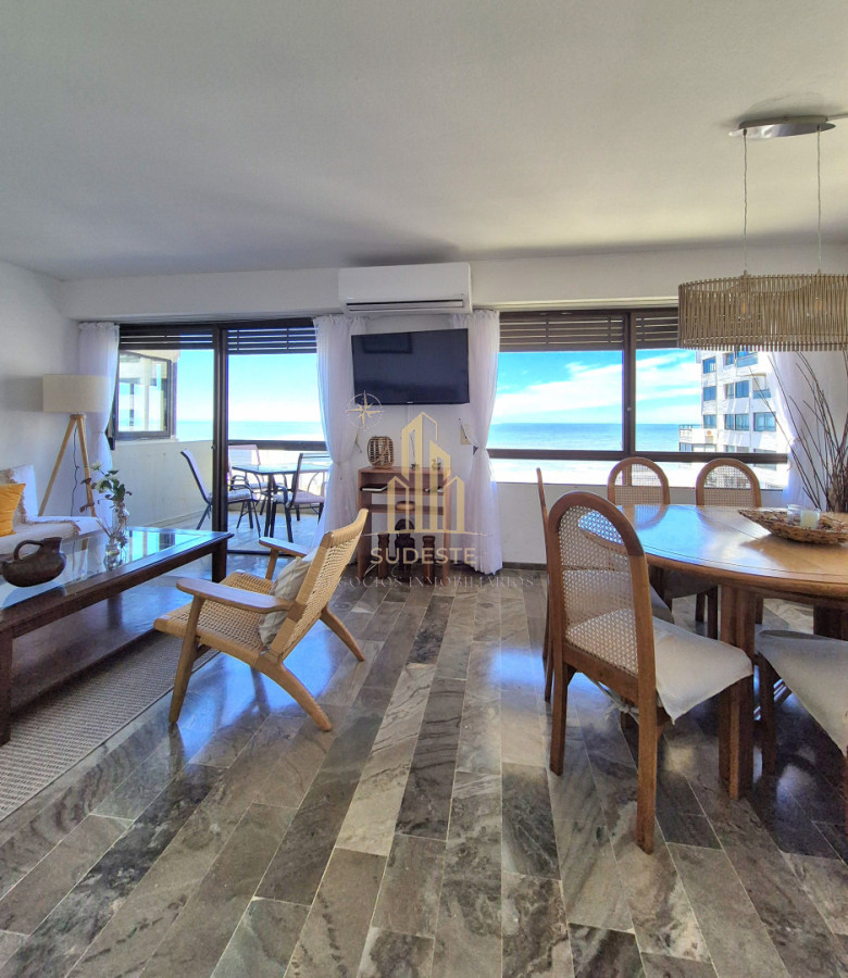 Apartamento ID.96 - Apartamento 3 dormitorios terraza garage con vista al mar Punta del Este