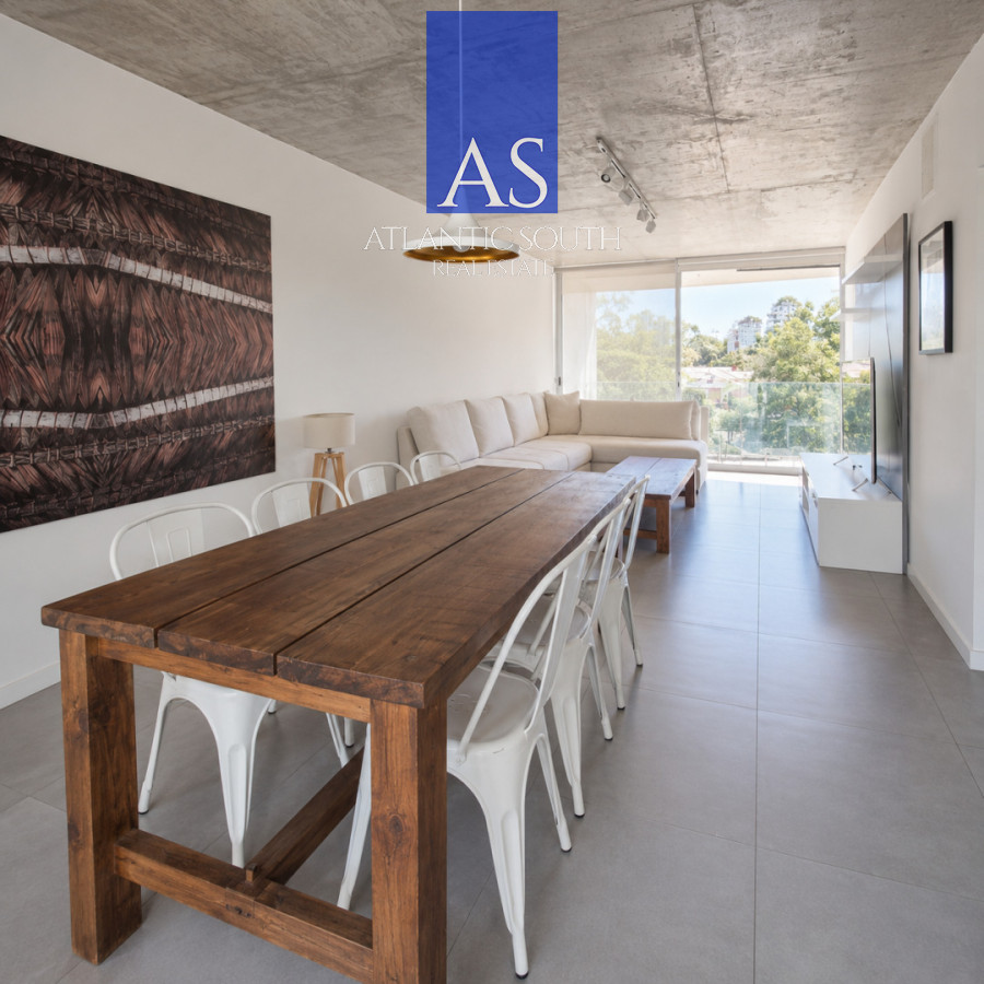 Apartamento ID.4541 - Penthouse de 2 dormitorios moderno + barbacoa uso exclusiva Playa Mansa Punta del Este