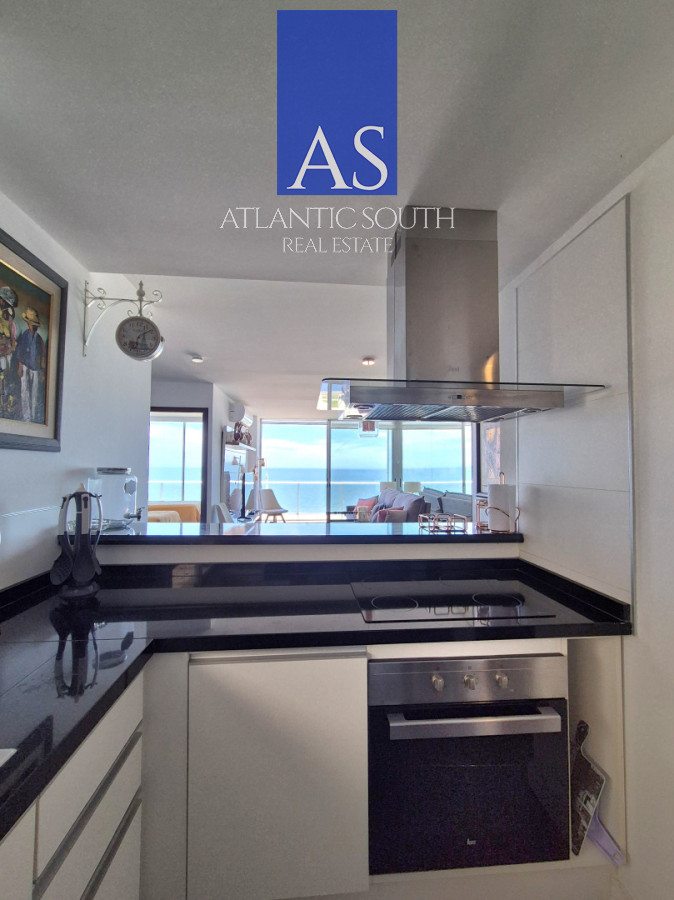 Apartamento ID.4455 - Penthouse apartamento 2 dormitorios frente al mar con azotea de uso exclusivo garage primera línea Playa Mansa Pinares Punta del Este