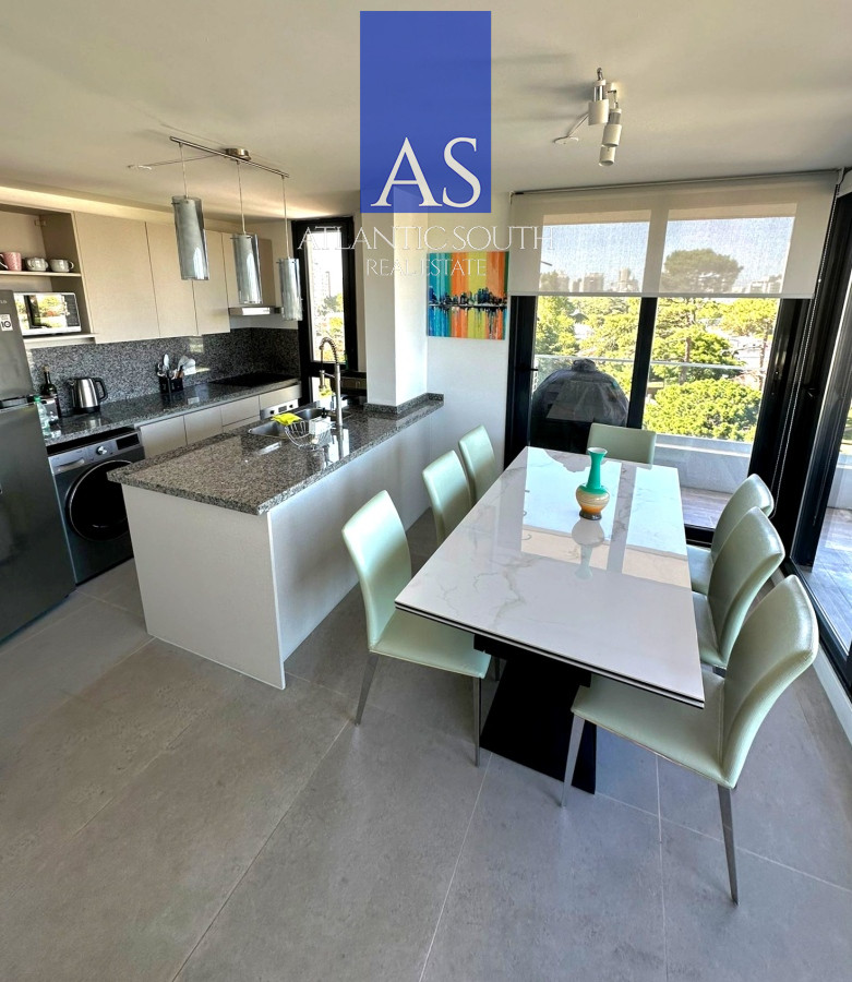 Apartamento ID.3480 - Apartamento moderno 2 dormitorios a estrenar vista parcial al mar excelentes servicios Punta del Este
