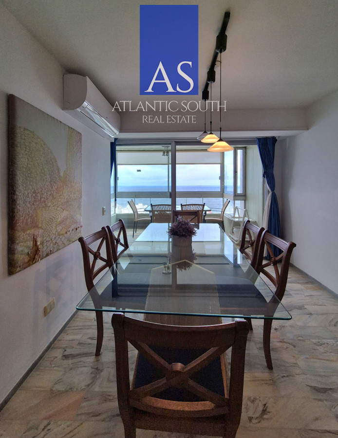 Apartamento ID.4341 - Apartamento piso alto 3 dormitorios y medio terraza garage con vista al mar Península Punta del Este