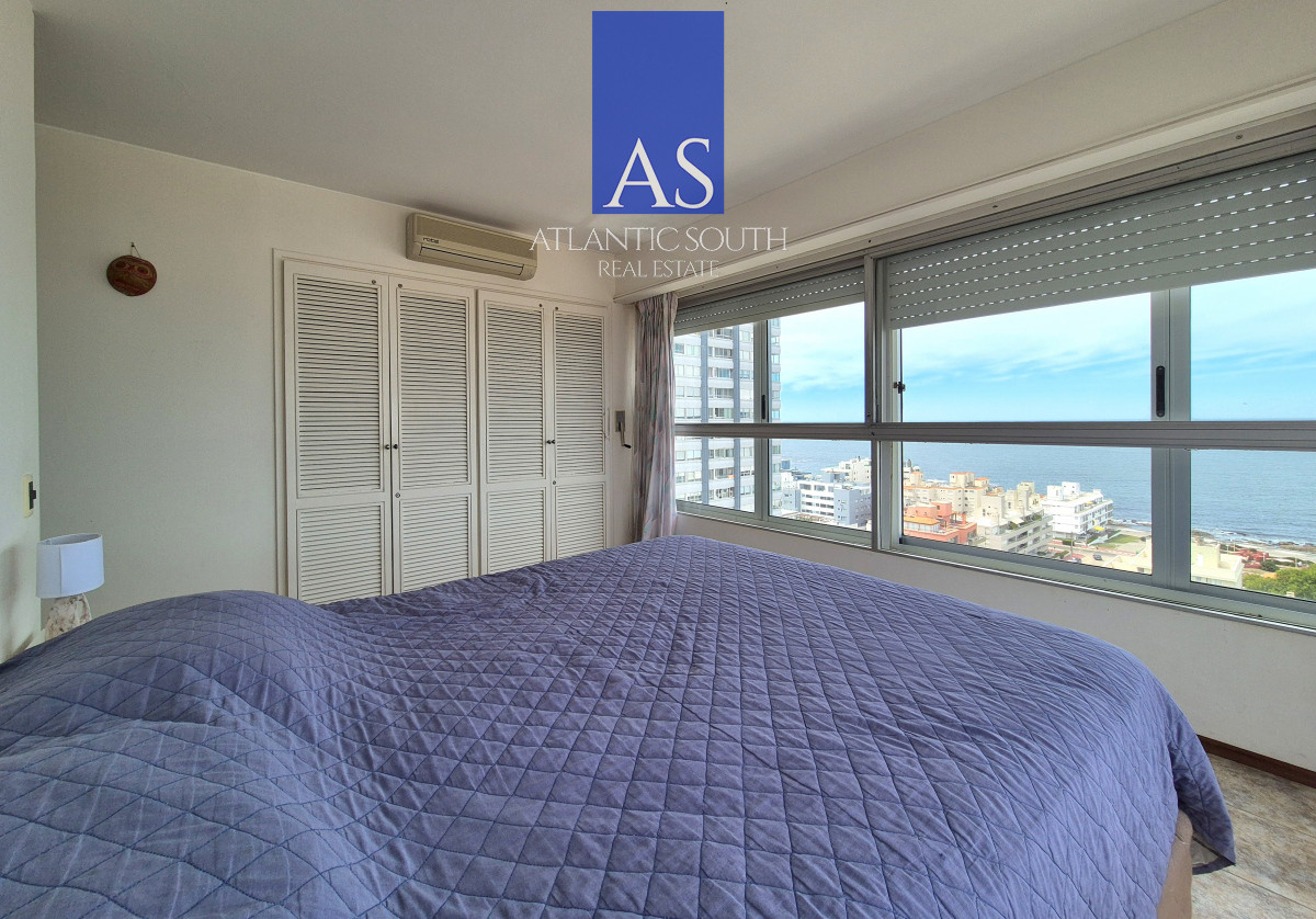 Apartamento ID.3944 - Apartamento piso alto 3 dormitorios terraza garage con vista al mar Península Punta del Este