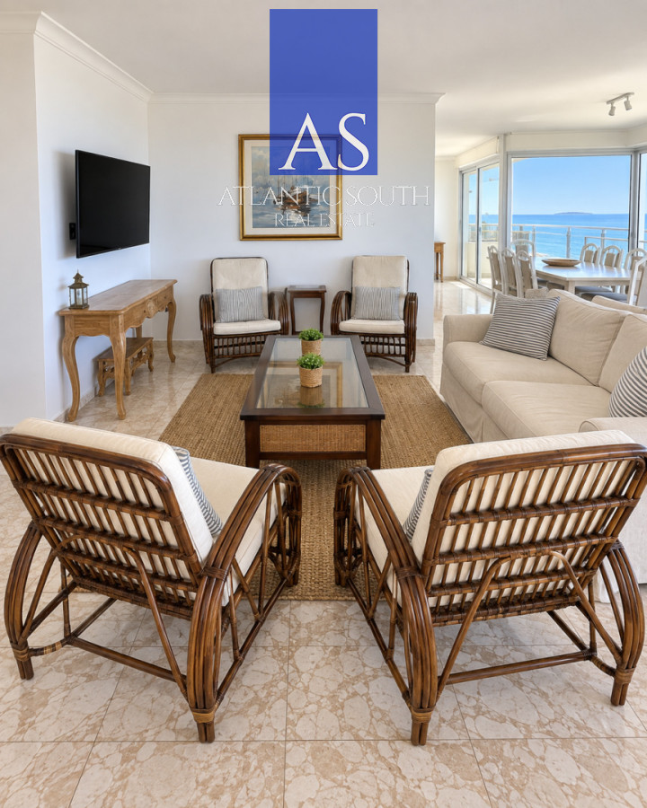 Apartamento ID.5117 - Apartamento en venta y alquiler, frente al mar, primera linea mansa, Punta del Este