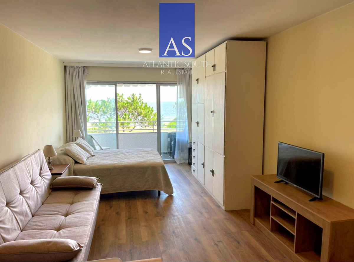 Apartamento ID.4371 - Loft monoambiente reciclado frente al mar con terraza y cochera Playa Mansa Punta del Este