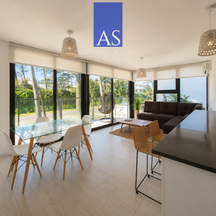 Apartamento ID.4833 - Apartamento moderno 2 dormitorios con parrillero 200mts del mar Playa Mansa