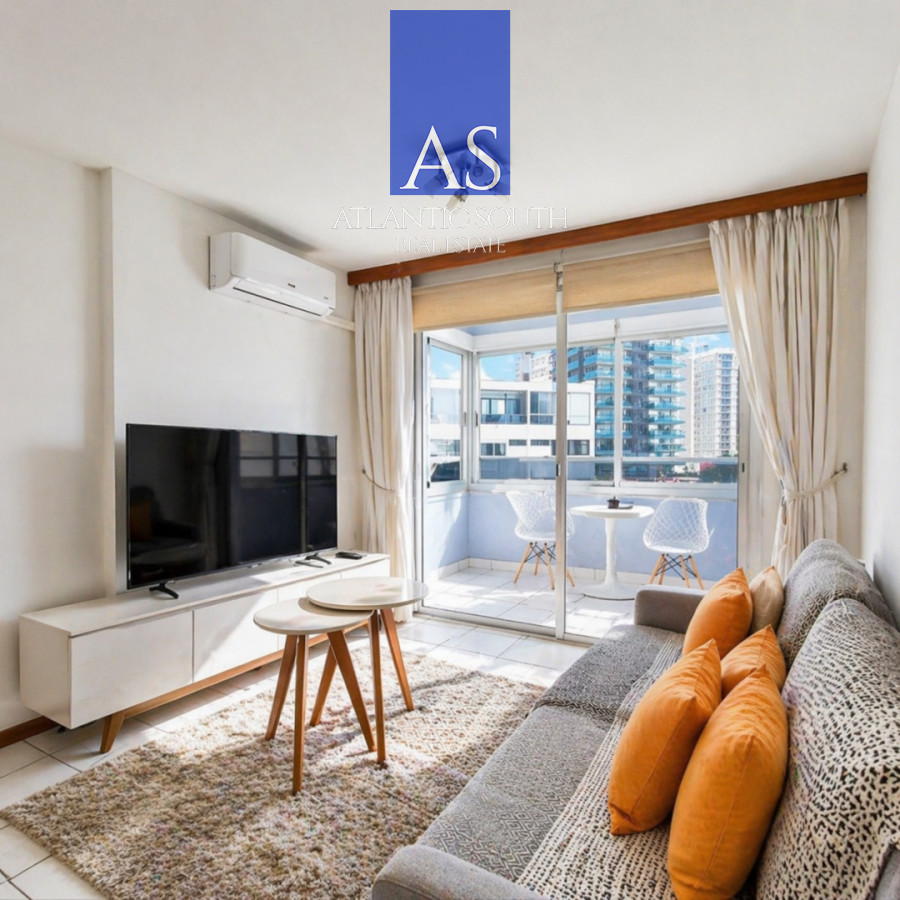 Apartamento ID.4418 - Apartamento 1 dormitorio en venta cercano al Mar terraza y cochera Playa Mansa Punta del Este