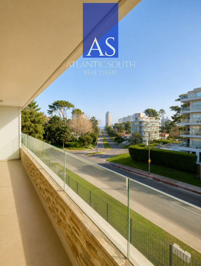 Apartamento ID.4867 - Apartamento 1 dormitorio moderno cochera y terraza cercano al mar Playa Mansa Punta del Este