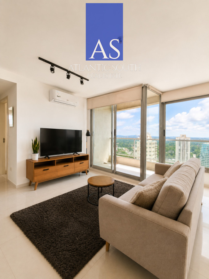 Apartamento ID.3921 - Apartamento mdoerno 2 dormitorios piso alto garage servicios bajos gastos Punta del Este
