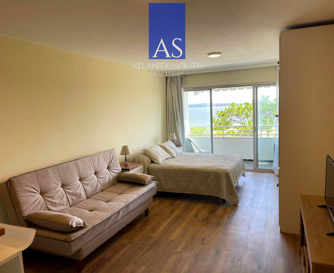 Apartamento ID.4371 - Loft monoambiente reciclado frente al mar con terraza y cochera Playa Mansa Punta del Este