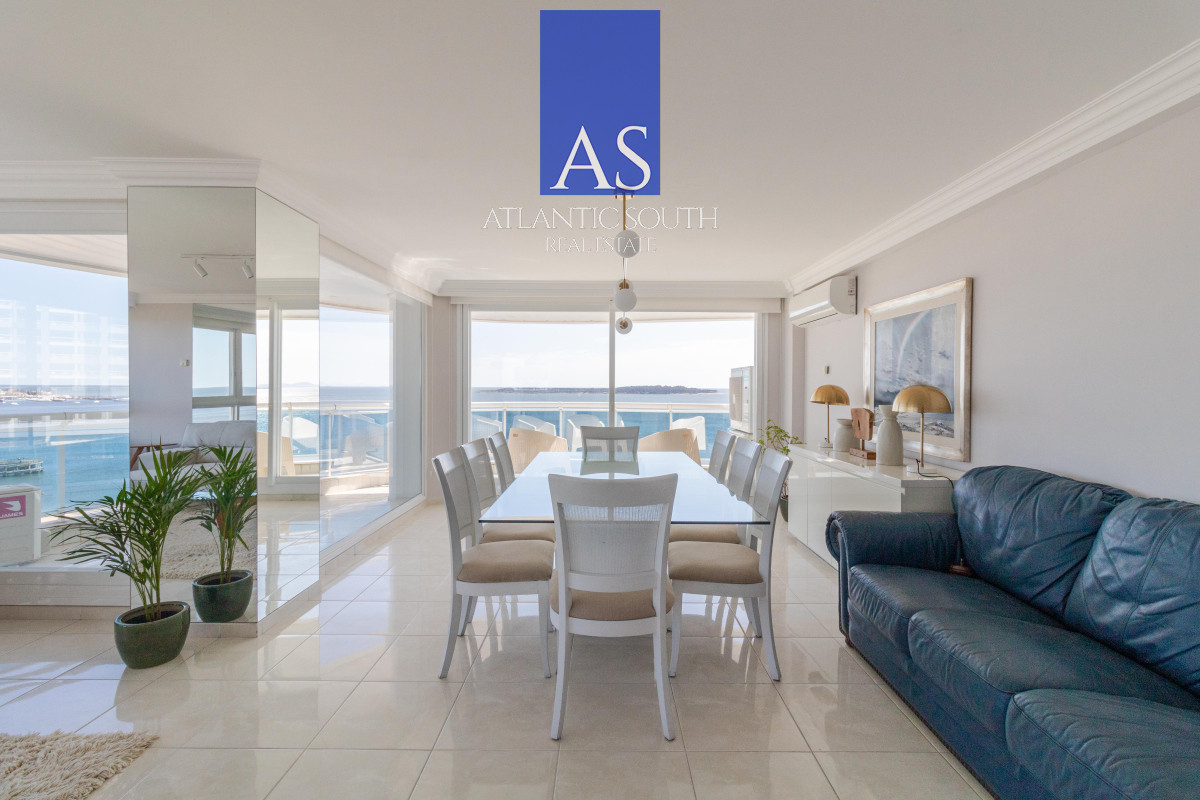 Apartamento ID.3827 - Apartamento 3 dormitorios en primera linea frente al mar Millenium Playa Mansa Punta del Este
