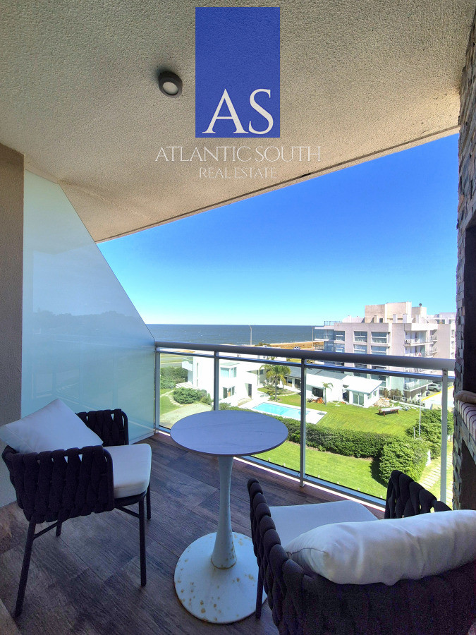 Apartamento ID.3674 - Apartamento 2 dormitorios con parrillero y vista frente al mar Playa Mansa Pinares Punta del Este