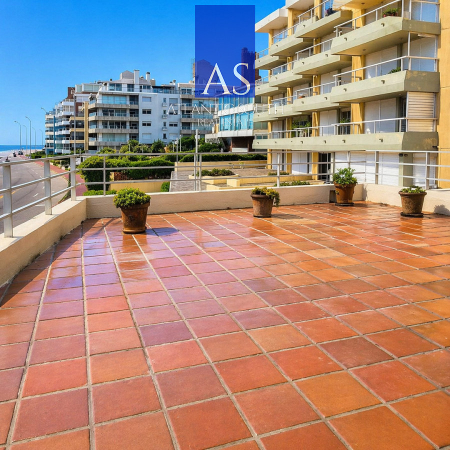 Apartamento ID.4714 - Apartamento 1 dormitorio gran terraza frente al mar con garage
