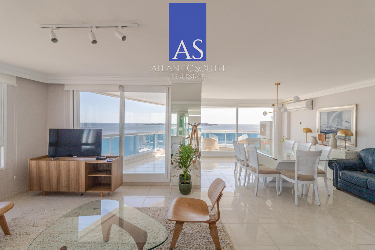 Apartamento ID.3827 - Apartamento 3 dormitorios en primera linea frente al mar Millenium Playa Mansa Punta del Este
