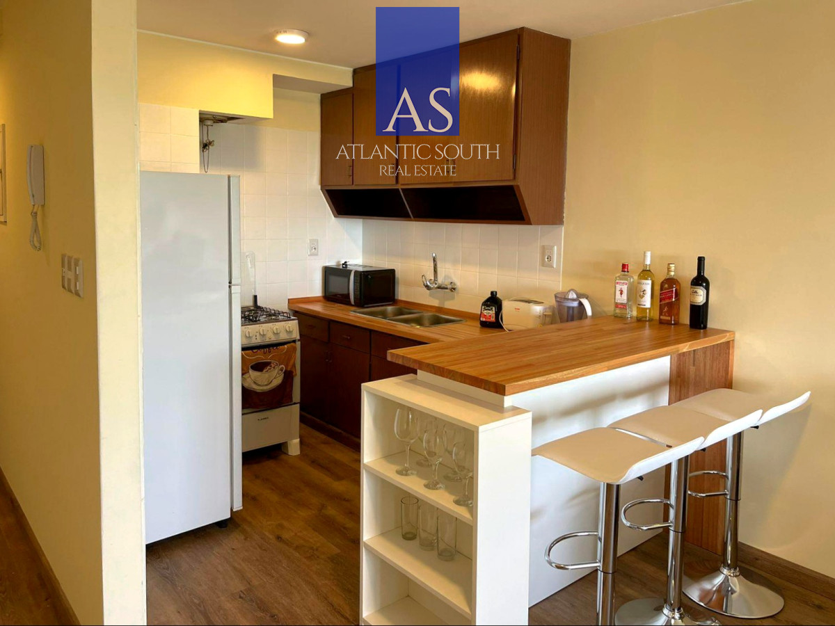 Apartamento ID.4371 - Loft monoambiente reciclado frente al mar con terraza y cochera Playa Mansa Punta del Este