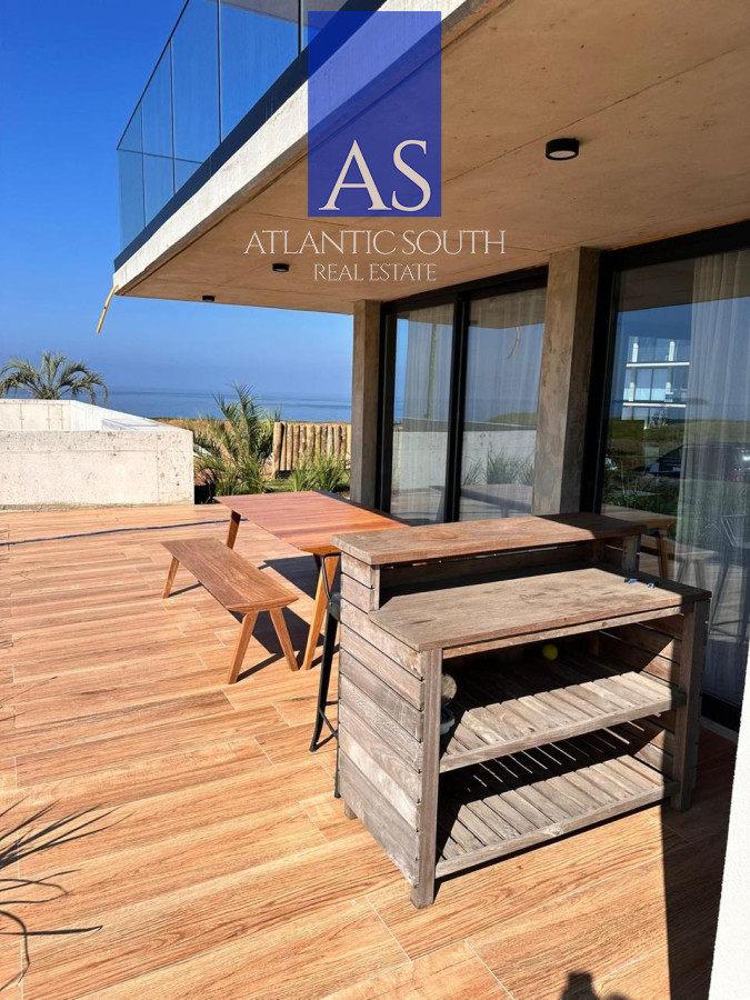 Apartamento ID.4314 - Apartamento 3 dormitorios con parrillero a estrenar garage primera linea Playa Mansa Pinares 