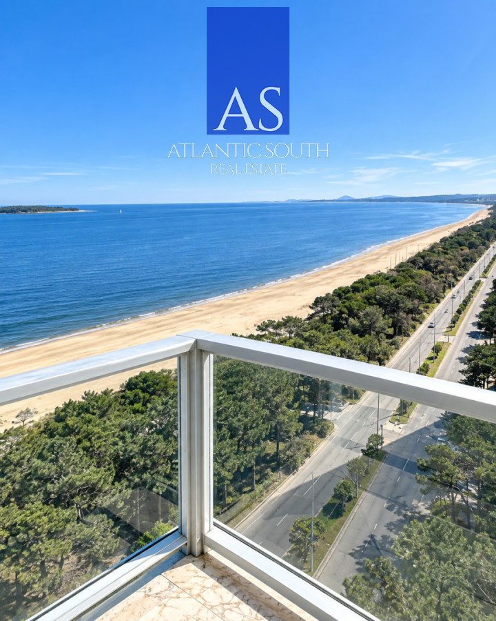 Apartamento ID.5117 - Apartamento en venta y alquiler, frente al mar, primera linea mansa, Punta del Este