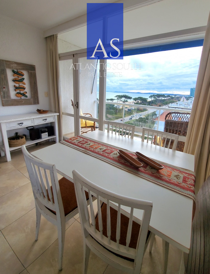 Apartamento ID.2972 - Alquiler anual y venta espectacular vista al Mar en parada 10 Playa Mansa